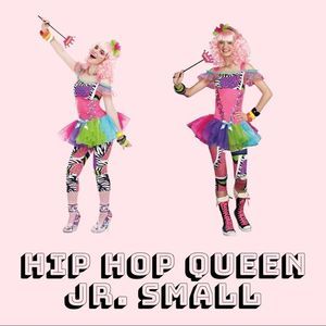 NWT, Dreamgirl Hip Hop Queen - Junior size 3- 4 (10 - 14 yrs)